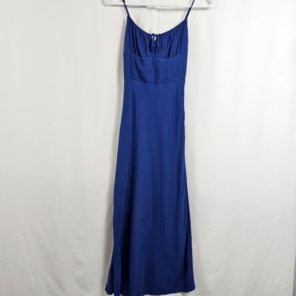 Aritzia Wilfred Bellow Dress in Navy - Size 4